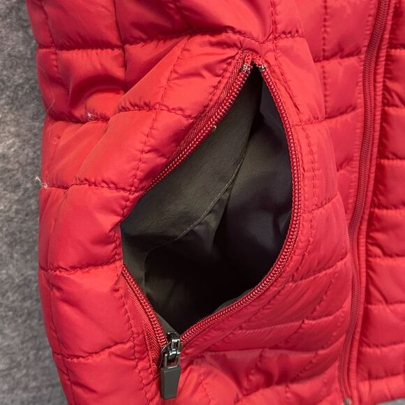 OU SOONERS Vest Men’s Large Gray Red University of Oklahoma Quilted Puffer EUC - Picture 10 of 12